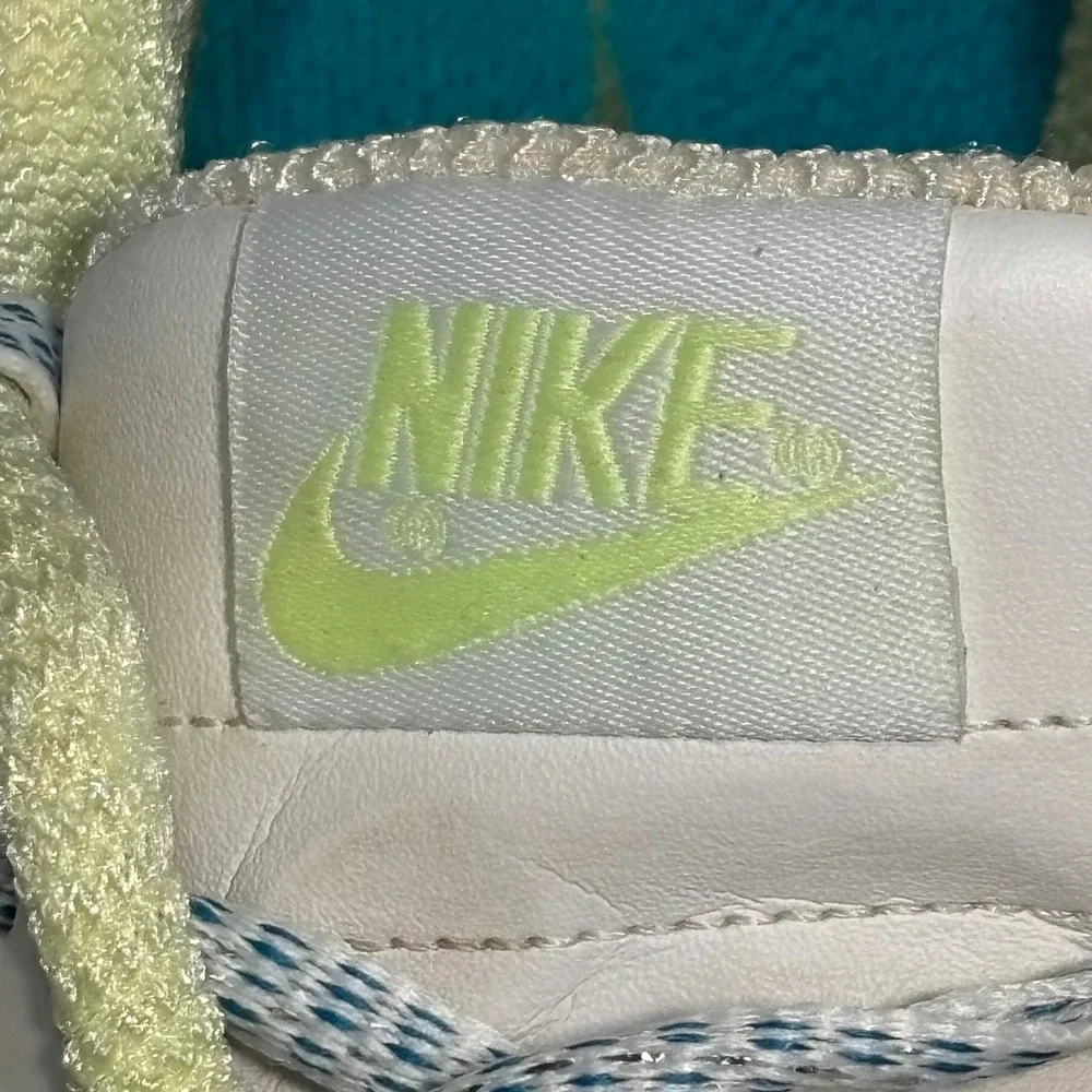 Nike Air Pegasus 83 Womens Sail Mineral Blue Volt Sneakers 414922-143‎